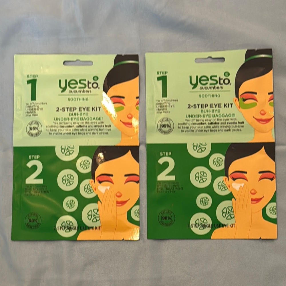 Yes To Cucumbers 2-Step Eye Kit - Picture 1 of 3